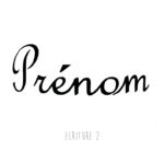 Ecriture 2