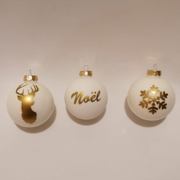 Lot de 3 boules – plusieurs choix – Image 2