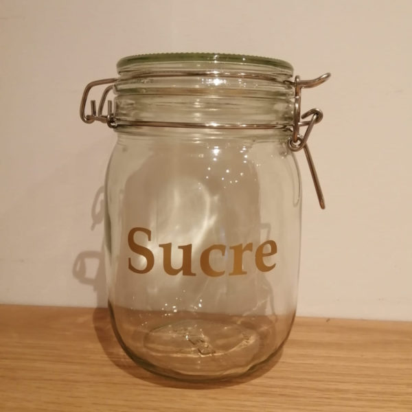 Bocal fermeture mécanique 1 L