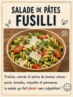 Salade de pates